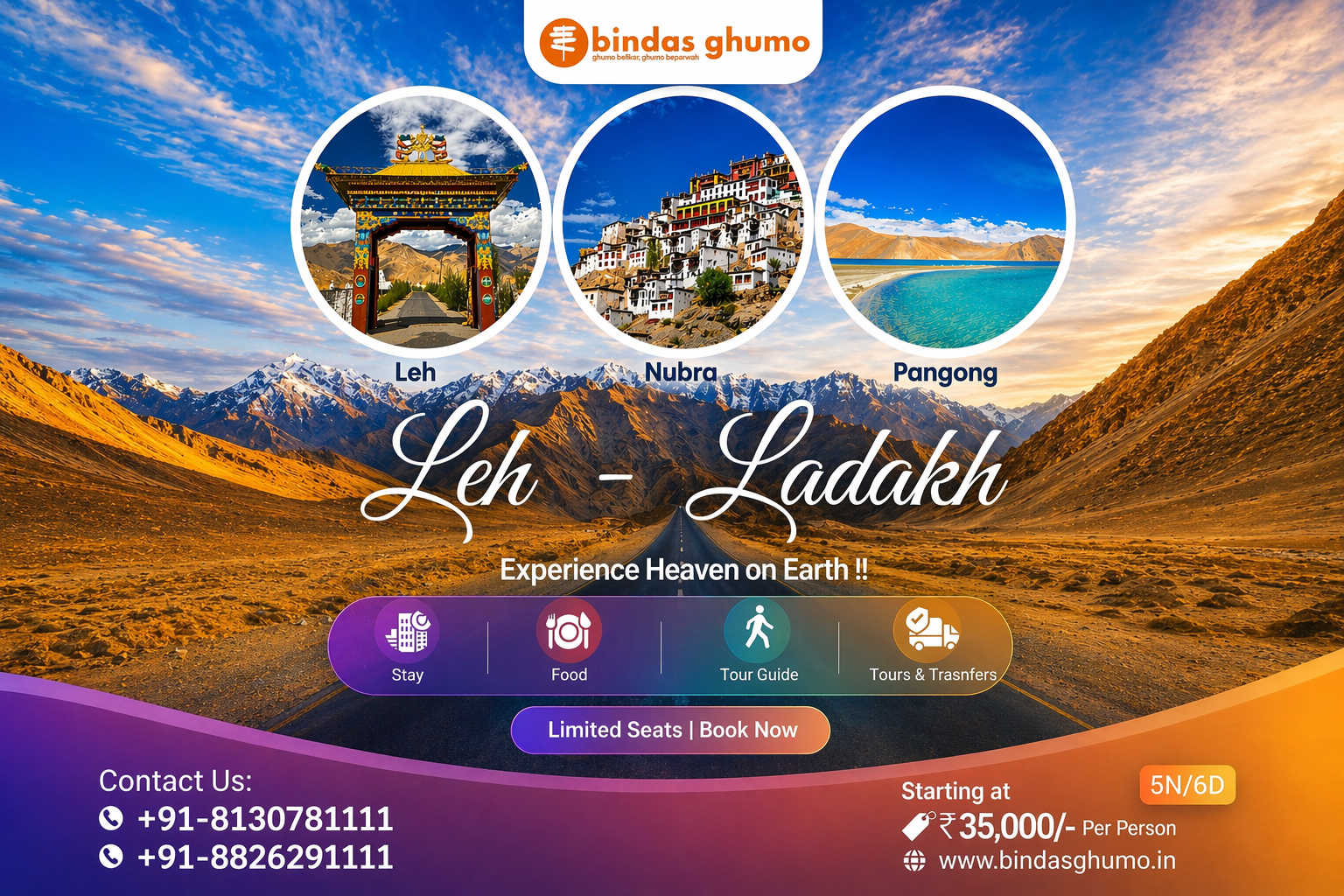 highland ladakh tour packages